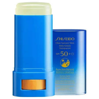 Shiseido, Clear Suncare Stick SPF50+, krem do opalania w sztyfcie, 20 g