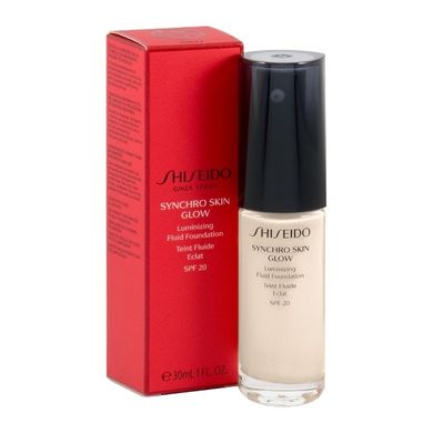 Shiseido, Synchro Skin Glow Luminizing Fluid Foundation SPF20, rozświetlający podkład do twarzy, nr 2 Neutral, 30 ml