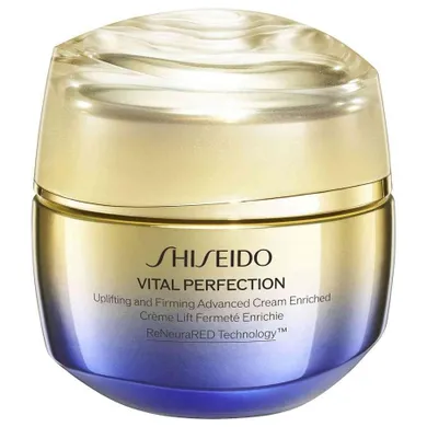 Shiseido, Vital Perfection U&F Advanced Cream Enriched, krem do twarzy, 50 ml