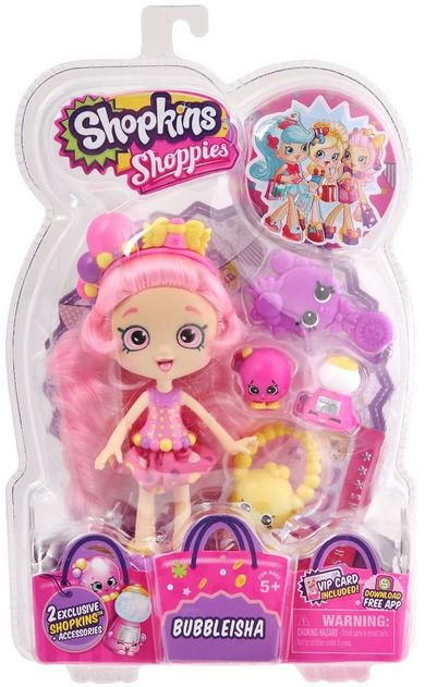 Shopkins, Seria 1, Shoppies, Bubbleisha, lalka