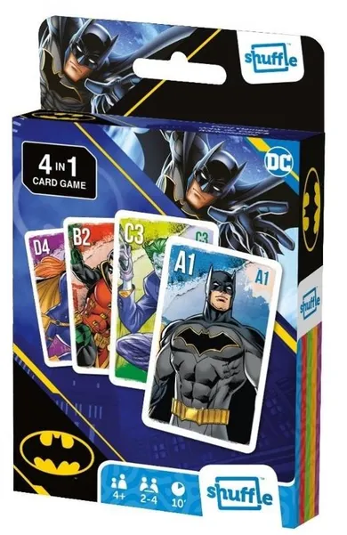 Shuffle, Batman, gra karciana 4w1