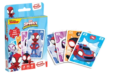 Shuffle, Spidey and His Amazing Friends, gra karciana 4w1