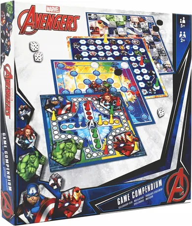 Shuffle, The Avengers, Modern Classics, Kalejdoskop, zestaw gier familijnych 4w1