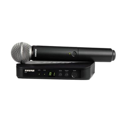 Shure, BLX24E/SM58-H8E, system bezprzewodowy z mikrofonem