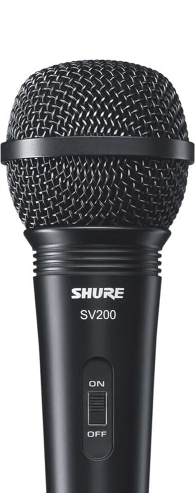 Shure, mikrofon dynamiczny, uniwersalny, kardioidalny