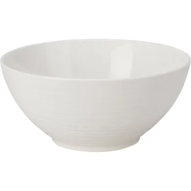 Siaki, miseczka na zupę, biała, porcelanowa, 760 ml