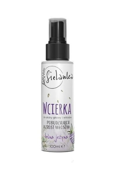 Sielanka, wcierka do skóry głowy i włosów pobudzająca wzrost, leśna jeżyna, 100 ml