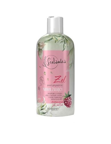 Sielanka, żel pod prysznic nawilżający, dziewczyna jak malina, 500 ml