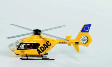 Siku, helikopter, żółty, 1:55