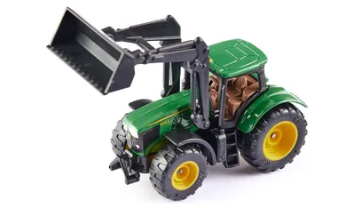 Siku, John Deere, traktor z przednią ładowarką, model pojazdu, 1395
