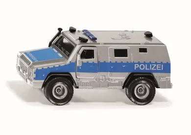 Siku, MAN, Rheinmetall Survivor R, samochód policyjny, model pojazdu, 2304