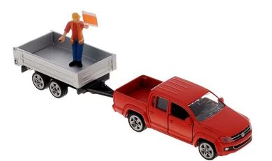 Siku, Pick-up z przyczepą, model pojazdu, 3543