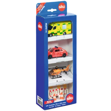 Siku Super, Pogotowie ratunkowe, pojazdy z akcesoriami, zestaw, 6332