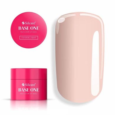 Silcare, Base One Cover Light, żel budujący do paznokci, 15g