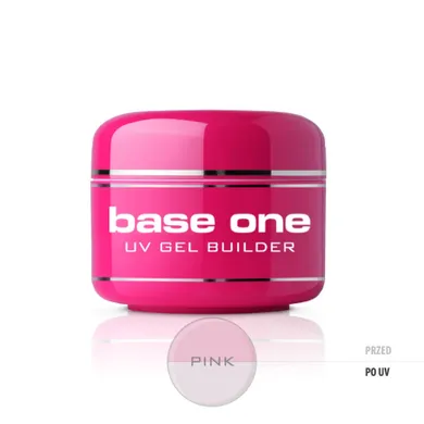 Silcare, Base One Pink, żel budujący do paznokci, 15 g