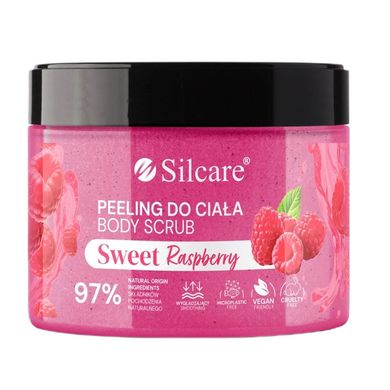 Silcare, peeling do ciała Sweet Raspberry, 350 ml