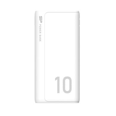 Silicon Power, powerbank, GP15, 10000mah, 1x USB-C, 2x USB-A, biały