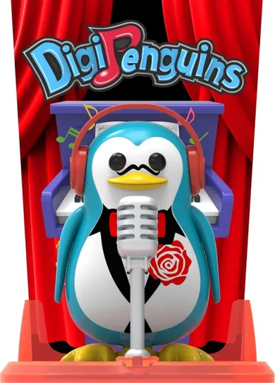 Silverlit, DigiPenguins, Pingwinek ze sceną, zabawka interaktywna
