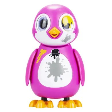 Silverlit, Pingwin, figurka interaktywna, różowy