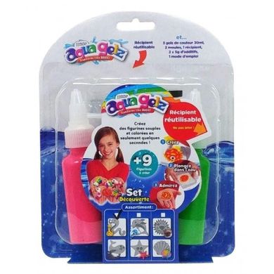 Simba, Aqua Gelz, żele brokatowe, zestaw startowy, kreatywny