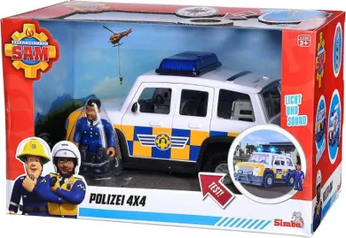 Simba, auto, policja z dźwiękiem i światłem