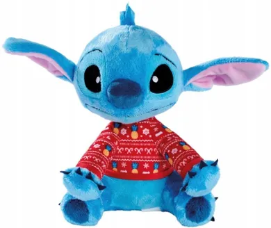 Simba, Lilo i Stitch, w świątecznym sweterku, maskotka, 25 cm