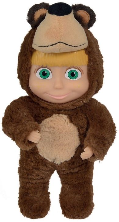 Simba, Masza i Niedźwiedź, lalka Masza w przebraniu Miszy, 2w1, 24 cm