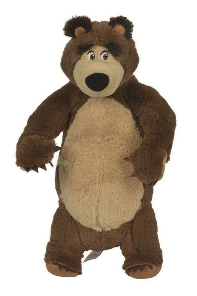 Simba, Masza i Niedźwiedź, stojący Niedźwiedź, maskotka, 25 cm