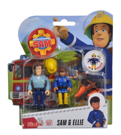 Simba, Strażak Sam, Ellie i Sam, zestaw figurek