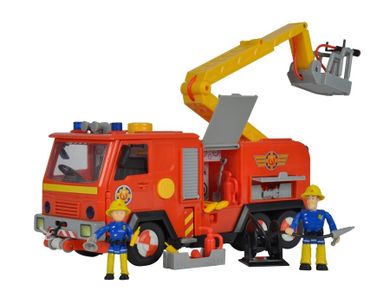 Simba, Strażak Sam, wóz Jupiter, zestaw z 2 figurkami