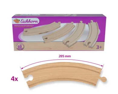 Simba, tory kolejowe zakręty