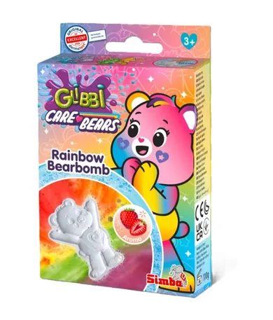 Simba, Troskliwe Misie, kula do kąpieli w kształcie misia, truskawkowy zapach