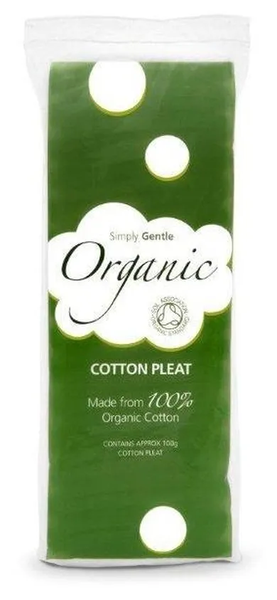 Simply Gentle, wata 100 % bawełny organicznej, 100g