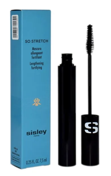 Sisley, Mascara So Stretch, wydłużający tusz do rzęs, nr 01 Deep Black, 7,5 ml