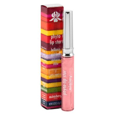 Sisley, Phyto Lip Star Extreme Shine, błyszczyk w pędzelku do ust, 02 Pink Sapphire, 7 ml