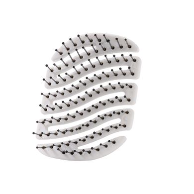 Sister Young, Mila Pocket Hair Brush, mała szczotka, do włosów White