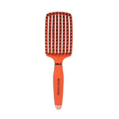Sister Young, Ovia Hair Brush, szczotka do włosów, z włosiem dzika Apricot