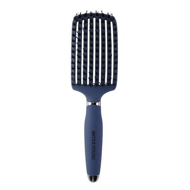 Sister Young, Ovia Hair Brush, szczotka do włosów, z włosiem dzika Blue