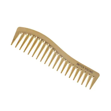 Sister Young, Zuri Styling Hair Comb, grzebień do włosów, Gold