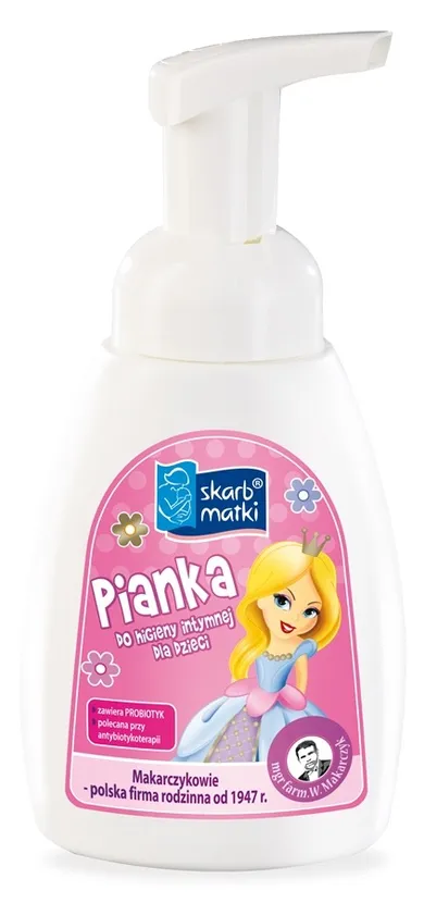 Skarb Matki, pianka do higieny intymnej dla dzieci, 250 ml