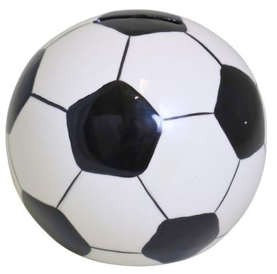 Skarbonka ceramiczna, piłka, 10-11-11 cm