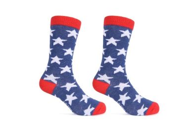 Skarpetki chłopięce, granatowe, Be Snazzy