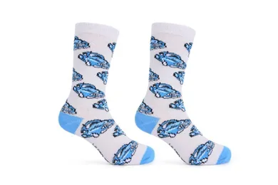 Skarpetki chłopięce, szare, Be Snazzy