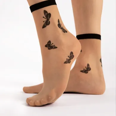 Skarpetki damskie, cienkie, mix, 20 DEN, Fiore