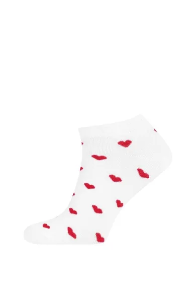 Skarpetki damskie, stopki, białe, Italian Fashion