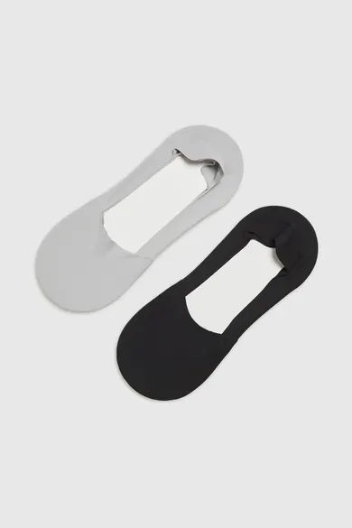 Skarpetki damskie, stopki, mix, zestaw, 2 szt., Moodo