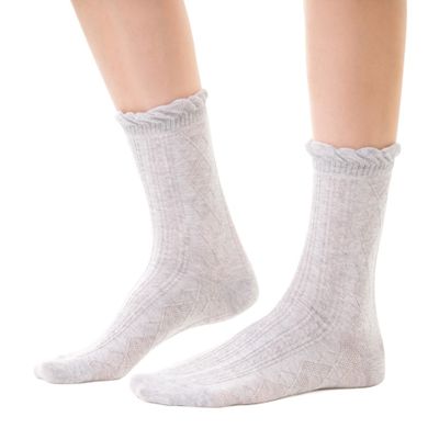 Skarpetki damskie, szare, Steven