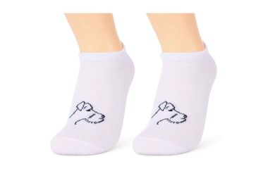 Skarpetki dziecięce, stopki, białe, Be Snazzy