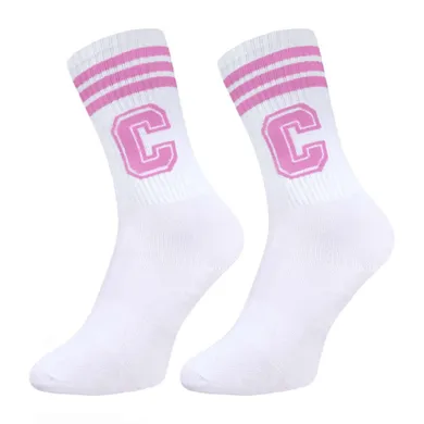 Skarpetki dziewczęce, białe, Milusie