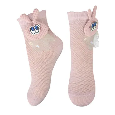 Skarpetki dziewczęce, różowe, Milusie